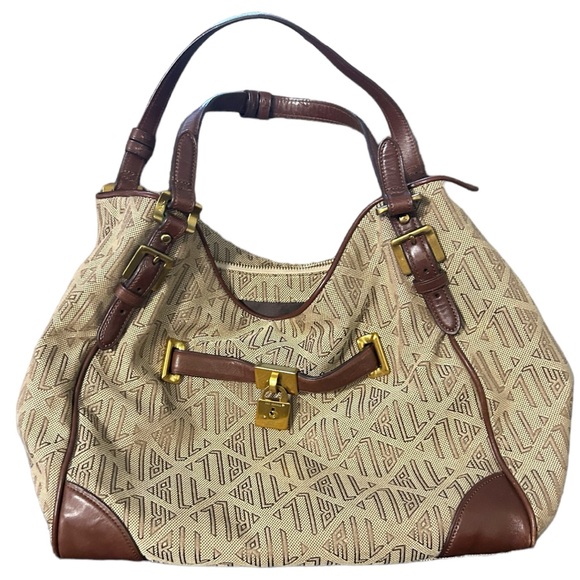 Lauren Ralph Lauren Handbags - Lauren Ralph Lauren Signature 4 poster hobo shoulder bag